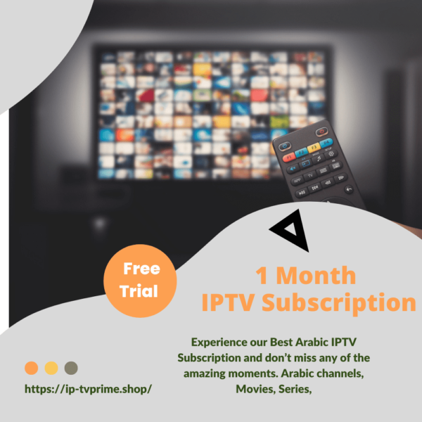 1 Month IPTV Subscription